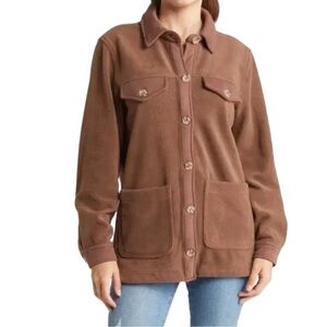 𝅺NEW BlankNYC Fleece Shacket Size S